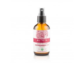 Ružová voda Bio z ruže stolistej (Rosa Centifolia) Alteya Organics 120 ml sklo