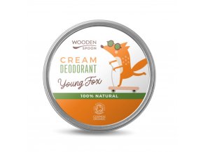 Prírodný krémový deodorant "Young fox" WoodenSpoon 60 ml