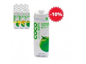 XL balenie - Kokosová voda 100 % Pure COCOXIM 12x1000 ml