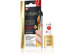 Argan Elixír 8v1 - Luxusný olejček s argánovým olejom  na regeneráciu kožičky a nechtov