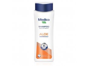 Šampón proti lupinám na citlivú pokožku hlavy s Aloe Medico SOS 390ml