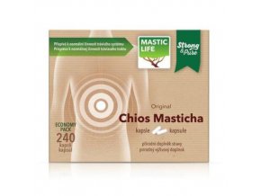 Masticha Strong&Pure ekonomické balenie Masticlife 240cps