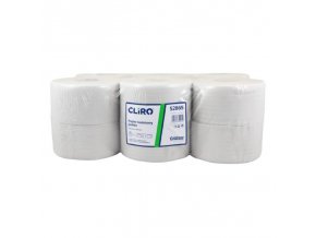 Toaletný papier JUMBO Ø19 cm, 100 m 2vrst.65%belosť (12 ks)