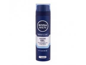 nivea men protect care moisturising gel na holenie pre muzov 200 ml 361511