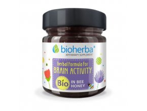 Včelí med - bylinková podpora mozgovej činnosti Bioherba 280g