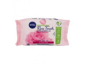 nivea rose touch micellar wipes with organic rose water cistiace obrusky pre zeny 25 ks 386501
