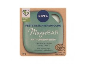 nivea magic bar anti blemishes clay green tea cistiace mydlo pre zeny 75 g 439898