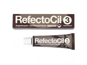 RefectoCil farba na obočie a riasy prirodno Brown 15 ml