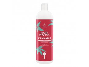 Kallos Hair Pro Tox Cannabis šampón na vlasy s konopným olejom 1000 ml