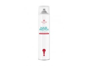 Kallos KJMN lak pre suché a poškodené vlasy (Hair Botox Hair Spray with Keratin, Collagen and Hyaluronic Acid) 400 ml