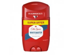 Old Spice tuhý dezodorant Whitewater 2 x 50 ml