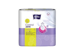 Bella Control inkontinenčné nohavičky veľkosť L 6 ks