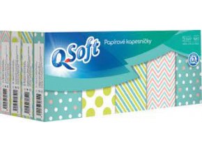 Q Soft 3-vrstvové vreckovky 20 x 10 ks