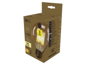 LED žiarovka Vintage G95 / E27 / 4 W (40 W) / 470 lm / teplá biela