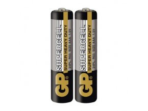 Zinko-uhlíková batéria GP Supercell R03 (AAA)