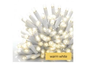 Profi LED spojovacia reťaz biela, 10 m, vonkajšia aj vnútorná, teplá biela