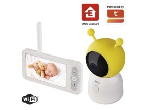 GoSmart Otočná detská opatrovateľka IP-500 GUARD s monitorom a Wi-Fi