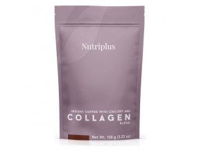 Nutriplus Instantná káva s čakankou a kolagénom 100 g