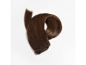 Clip-in vlasy seamless 45cm, 80g, #3A