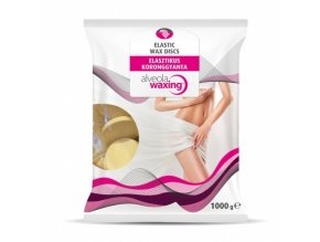 Alveola Depilačný vosk krúžky Natural AW9064-ELA-YE 1000g