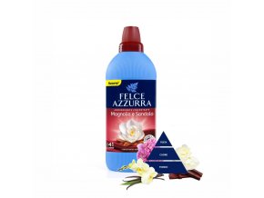 Felce Azzurra Aviváž Koncentrát Magnolie a santalové dřevo 1025 ml 41 praní