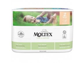 Plienky Moltex Pure & Nature Mini 3-6 kg 38ks