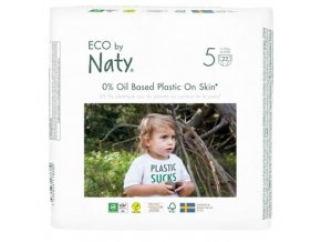 Plienky ECO by Naty Junior 11 - 25 kg 22ks