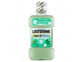 Listerine Smart Rinse Mild Mint, ústna voda pre deti (od 6 rokov) 250 ml