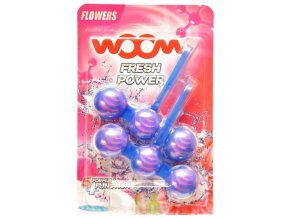 Woom Fresh Power Flowers - WC blok 2x55g Bežná cena pri kúpe: 1KS