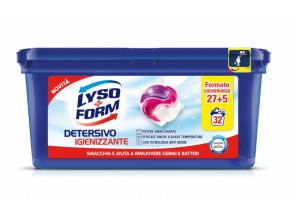 Dezinfekčné pracie kapsule Lysoform-Savo 32PCS