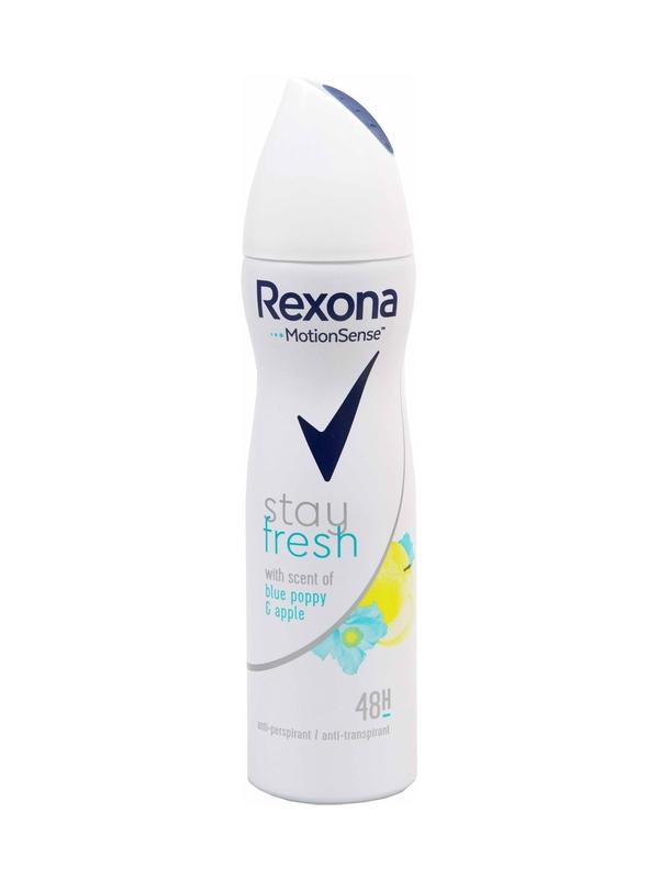 Rexona Stay Fresh Blue Poppy&amp;Apple dámsky deospray 150ml
