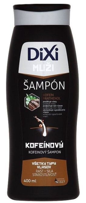 Dixi kofeínový šampón pre mužov 400ml