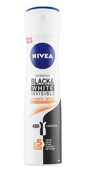 Nivea B&amp;W Invisible Ultimate Impact dámsky deospray 150ml