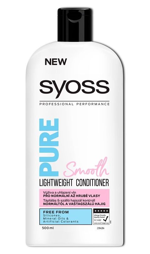 Syoss Pure Smooth kondicionér na vlasy 500ml