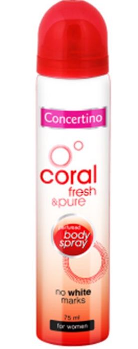 Concertino Coral dámsky deospray 75ml