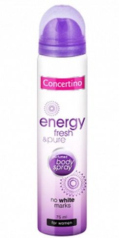 Concertino Energy dámsky deospray 75ml