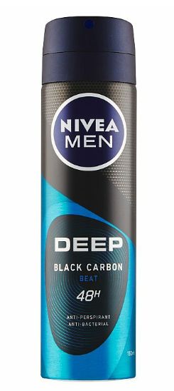Nivea Men Deep Black Carbon Beat deospray 150ml