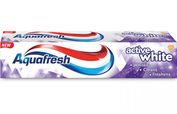 Aquafresh Active White zubná pasta 125ml