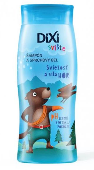Dixi svište Sviežosť hôr detský šampón a balzam na vlasy 250ml