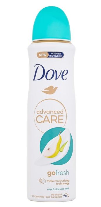 Dove Advanced Care Go Fresh Pear&amp;Aloe Vera dámsky deospray 150ml