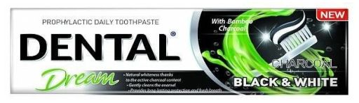 Dental Dream Black&amp;White zubná pasta 100ml