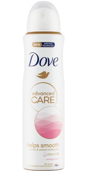 Dove Advanced Care Helps Smooth dámsky deospray 150ml