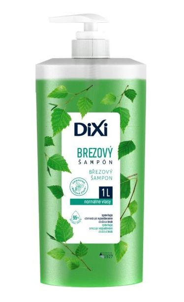Dixi Brezový šampón 1L s dávkovačom