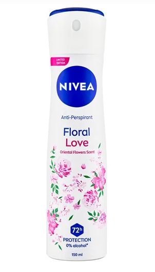 Nivea Floral Love dámsky deospray 150ml