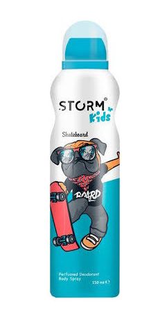 STORM KIDS Skateboard chlapčenský deospray 150ml