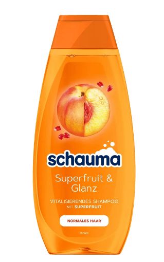 Schauma Superfruit&amp;Glanz šampón 400ml
