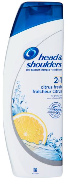 Head&amp;Shoulders Citrus fresh 2v1 šampón na vlasy 400ml