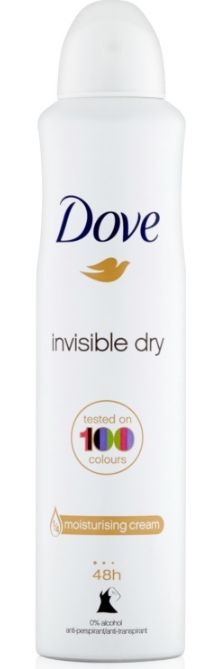 Dove Invisible Dry deospray 250ml