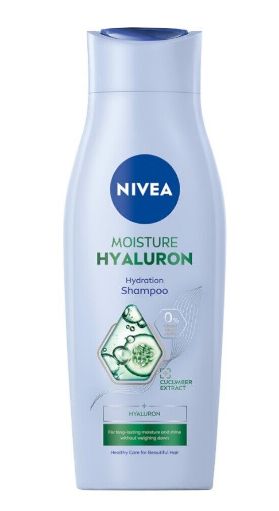 Nivea Moisture Hyaluron dámsky šampón na vlasy 400ml
