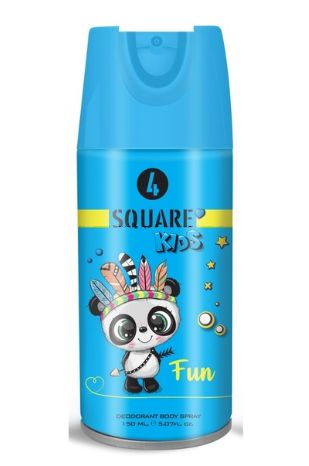NEW 4 SQUARE KIDS Fun detský deospray 150ml